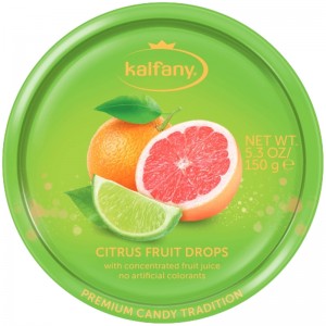 Леденцы Kalfany Citrus Fruit 150г