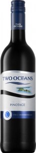 Вино Two Oceans Pinotage красное сухое 0,75 л