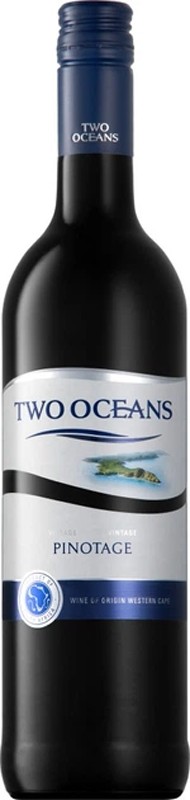 Вино Two Oceans Pinotage красное сухое 0,75 л