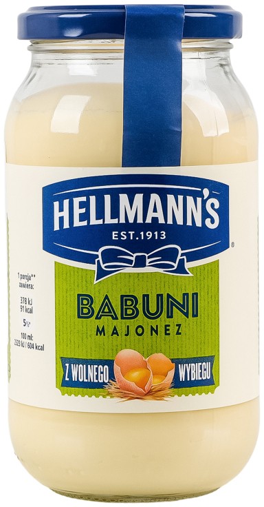 Майонез Hellmann's Babuni 64% 405мл