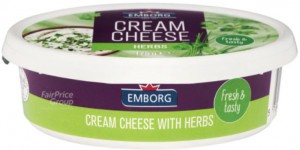 Крем-сыр Emborg с зеленью 70% 175 г