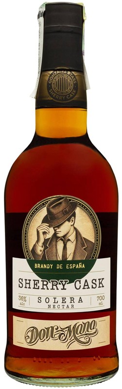 Бренди Don Mano Sherry Cask Solera Nectar 36% 0,7 л