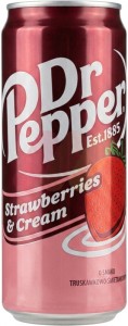 Напій Dr Pepper Полуниця з вершками 0,33 л 