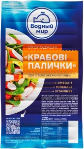 Крабові палички Водний Світ 220 г