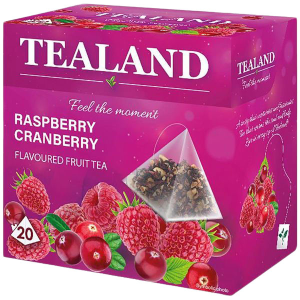 Чай фруктовий TEALAND Raspberry-Cranberry 