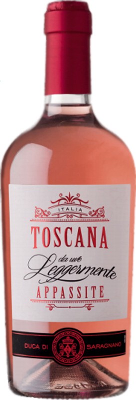 Вино Duca Di Saragnano Toscana Rosato Da Uve Leggermente Appassite IGT Toscana рожеве напівсухе 12.5% 0,75 л 