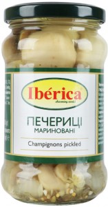 Гриби Iberica Шампіньйони мариновані 280г