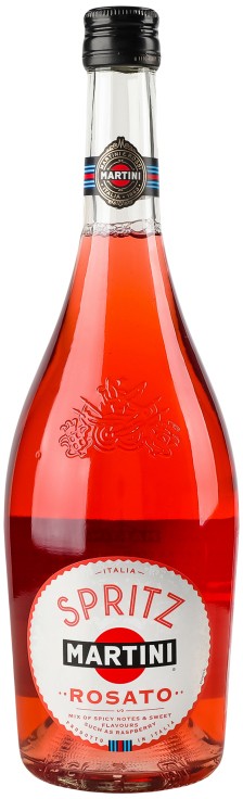 Напій алкогольний Martini Spritz Rosato на основі вина 8% 0,75л
