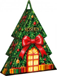 Набор подарочный Roshen Новогодняя елка 388г