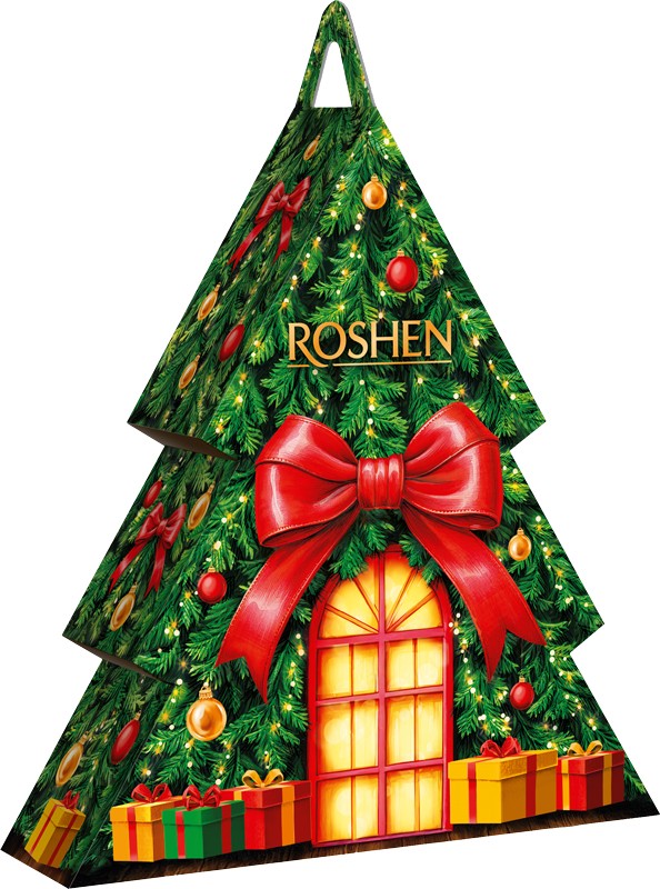 Набор подарочный Roshen Новогодняя елка 388г