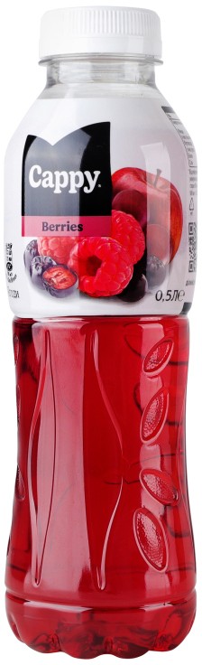 Напиток соковый Cappy Ягоды пастеризованный 0.5л