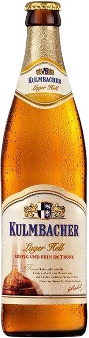 Пиво Kulmbacher Hell светлое фильтрованное 4,9% 0,5 л