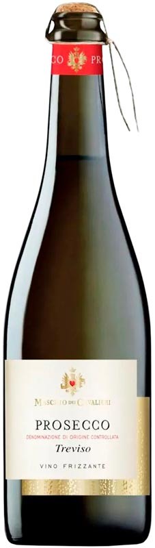 Ігристе вино Maschio dei Cavalieri Prosecco DOC Frizzante Spago біле сухе 10,5% 0,75л