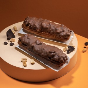 Тістечко еклер &quot;Снікерс&quot;