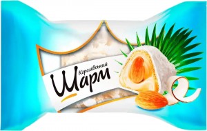 Конфеты Королевский шарм с цельным миндалем и кокосовым кремом