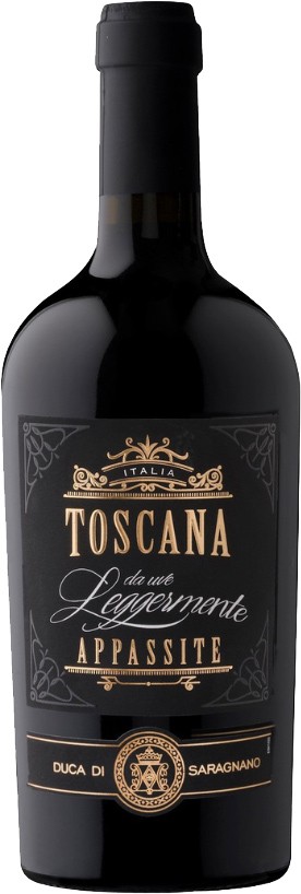 Вино Duca Di Saragnano Toscana Rosso Da Uve Leggermente Appassite IGT Toscana червоне напівсухе 14% 0,75 л 