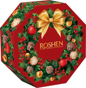 Набор подарочный Roshen Роджественский венок 598г