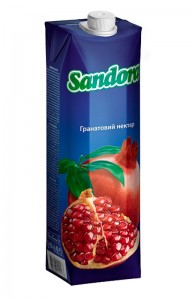 Нектар Sandora гранатовий 1л.