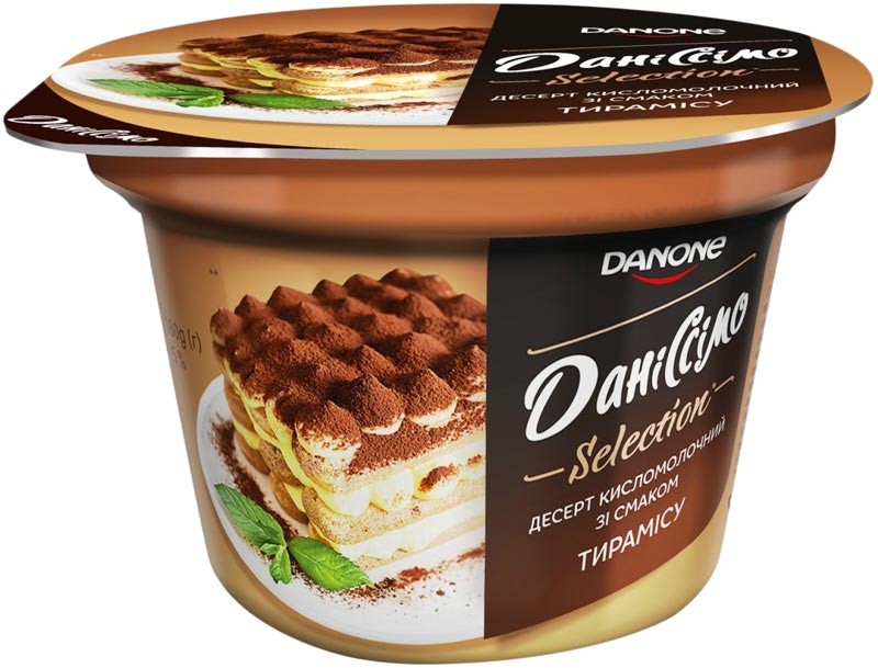 Десерт кисломолочный Danone ДаниСcимо Тирамису 180 г