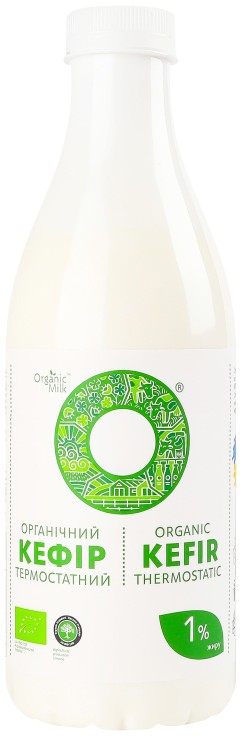 Кефір Organik Milk органічний термостатний 1% 900г