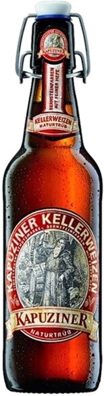 Пиво Kapuziner Kellerweizen світле нефільтроване 5,1% 0,5 л