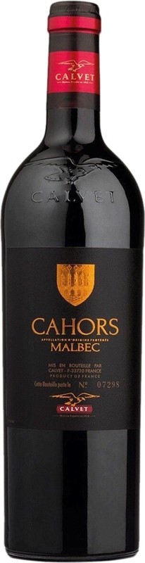 Вино Calvet Malbec Cahors AOC червоне сухе 12% 0,75 л