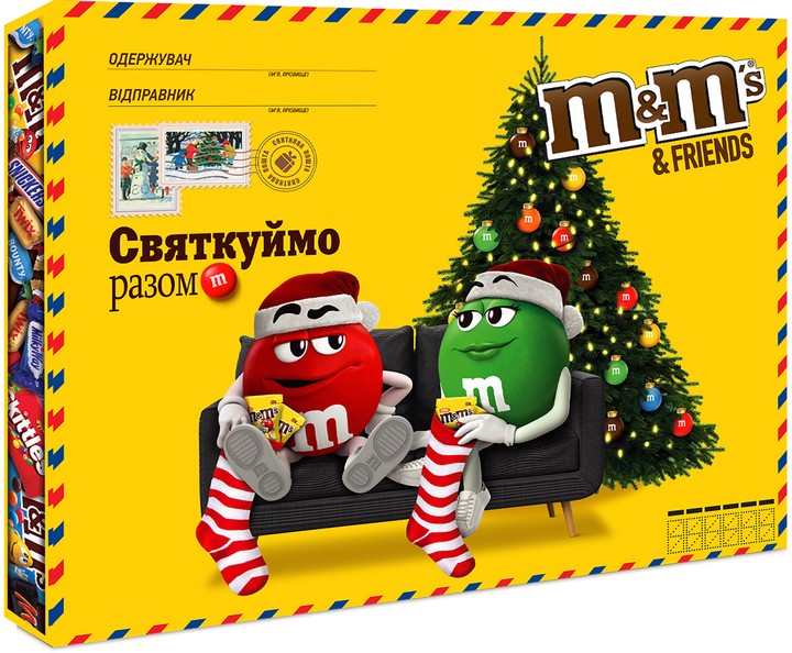 Набор M&M's&Friends Большая бандероль 316г