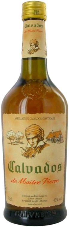 Кальвадос Slaur Sardet Calvados Maitre Pierre 40% 0.7 л