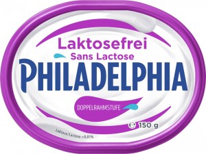 Сир м'який безлактозний Philadelphia 27,4% 150г